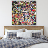 Afdrukken van verrekend Canvas (Insitu (Slaapkamer))