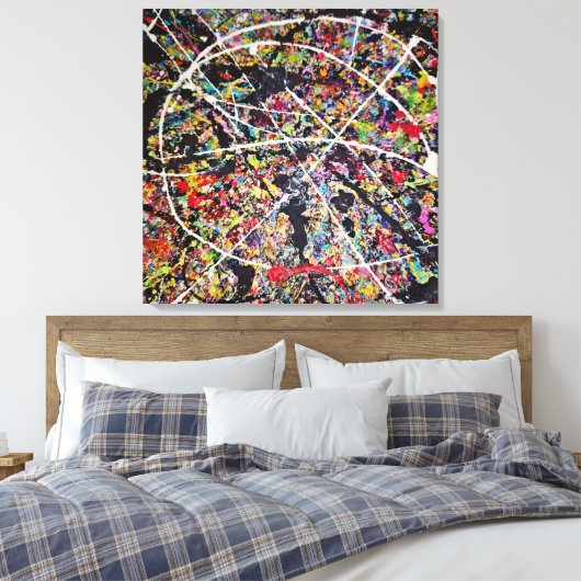 Afdrukken van verrekend Canvas (Insitu (Slaapkamer))