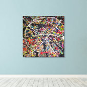 Afdrukken van verrekend Canvas (Insitu (Houten vloer))