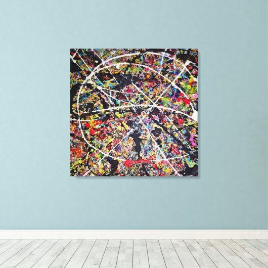 Afdrukken van verrekend Canvas (Insitu (Houten vloer))