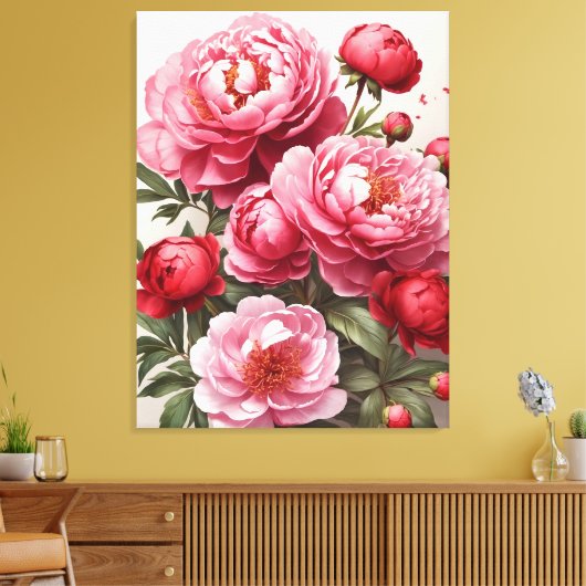 Afdrukken van verrekend Canvas (Insitu (Woonkamer))