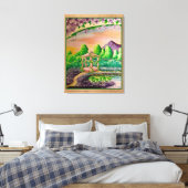 Afdrukken van verrekend Canvas (Insitu (Slaapkamer))