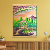 Afdrukken van verrekend Canvas (Insitu (Woonkamer))