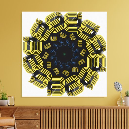 Afdrukken van verrekend Canvas (Insitu (Woonkamer))