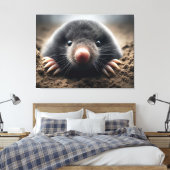 Afdrukken van verrekend Canvas (Insitu (Slaapkamer))