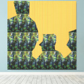 Afdrukken van verrekend Canvas (Insitu (Houten vloer))