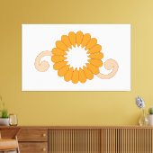 Afdrukken van verrekend Canvas (Insitu (Woonkamer))