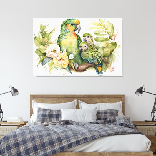 Afdrukken van verrekend Canvas (Insitu (Slaapkamer))