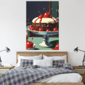 Afdrukken van verrekend Canvas (Insitu (Slaapkamer))
