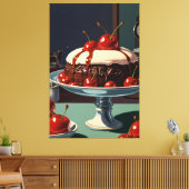 Afdrukken van verrekend Canvas (Insitu (Woonkamer))