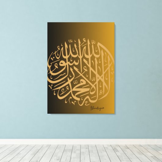 Afdrukken van verrekend Canvas (Insitu (Houten vloer))