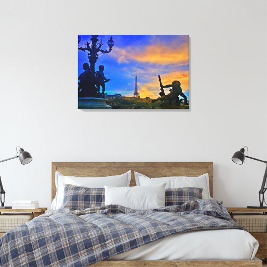 Afdrukken van verrekend Canvas (Insitu (Slaapkamer))