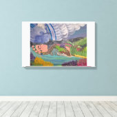 Afdrukken van verrekend Canvas (Insitu (Houten vloer))