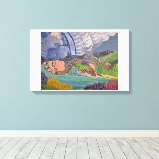 Afdrukken van verrekend Canvas (Insitu (Houten vloer))