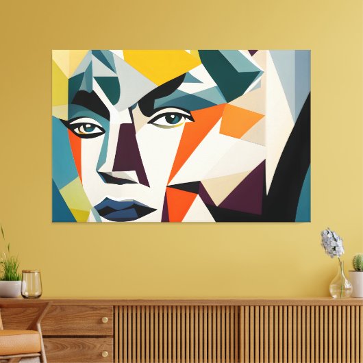 Afdrukken van verrekend Canvas (Insitu (Woonkamer))