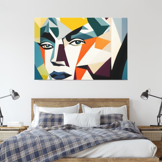 Afdrukken van verrekend Canvas (Insitu (Slaapkamer))
