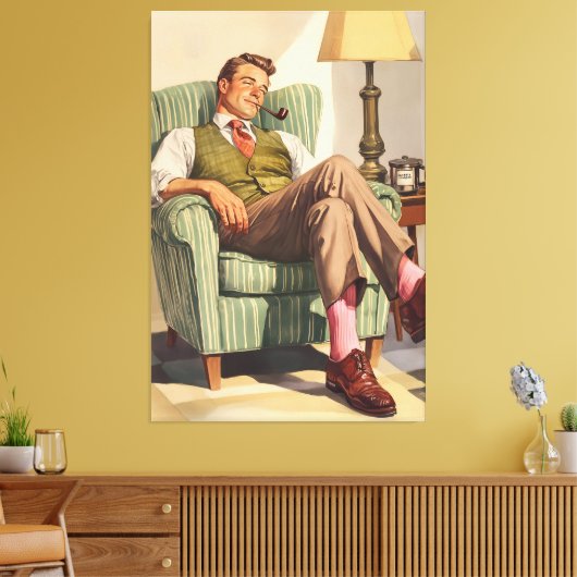 Afdrukken van verrekend Canvas (Insitu (Woonkamer))