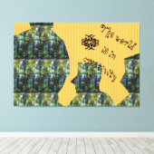 Afdrukken van verrekend Canvas (Insitu (Houten vloer))