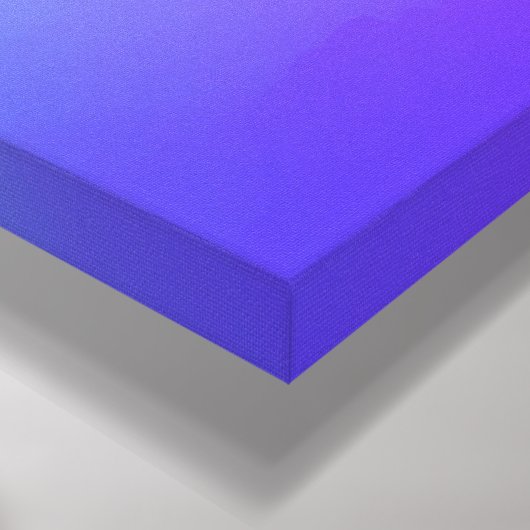 Afdrukken van verrekend Canvas (Hoek(Onderkant))
