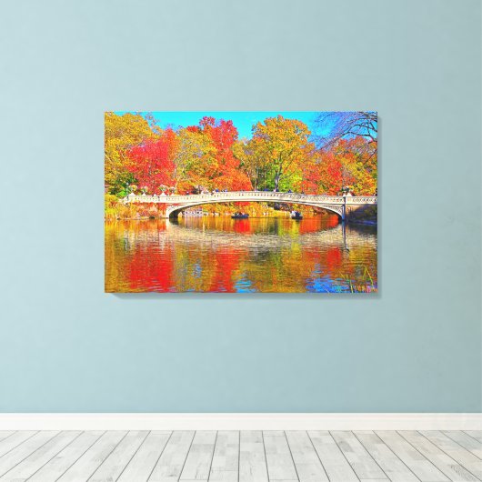 Afdrukken van verrekend Canvas (Insitu (Houten vloer))