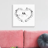 Afdrukken van verrekend Canvas (Insitu (Woonkamer))