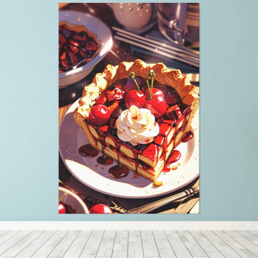 Afdrukken van verrekend Canvas (Insitu (Houten vloer))