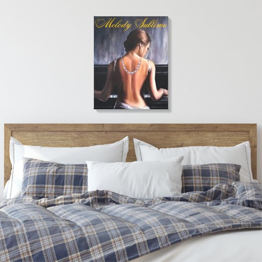 Afdrukken van verrekend Canvas (Insitu (Slaapkamer))