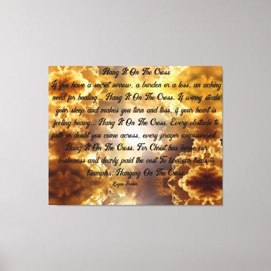 Afdrukken van verrekend Canvas (Voorkant)