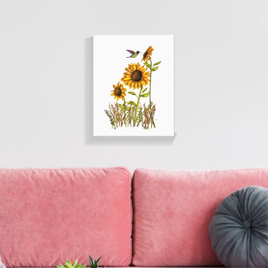 Afdrukken van verrekend Canvas (Insitu (Woonkamer))