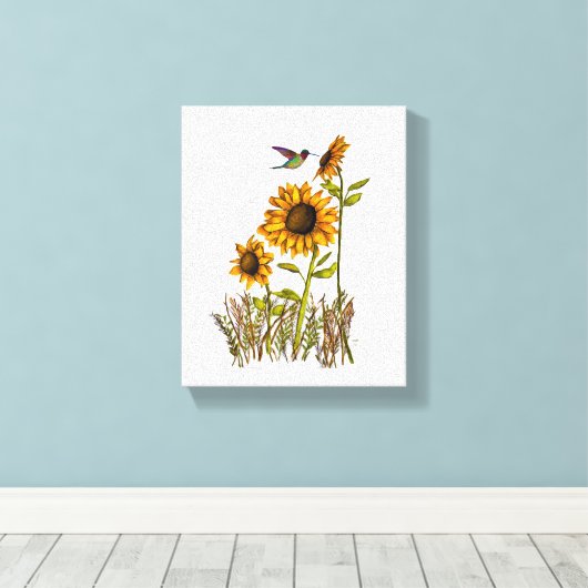 Afdrukken van verrekend Canvas (Insitu (Houten vloer))