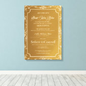 Afdrukken van verrekend Canvas (Insitu (Houten vloer))