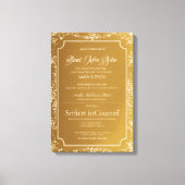 Afdrukken van verrekend Canvas (Voorkant)