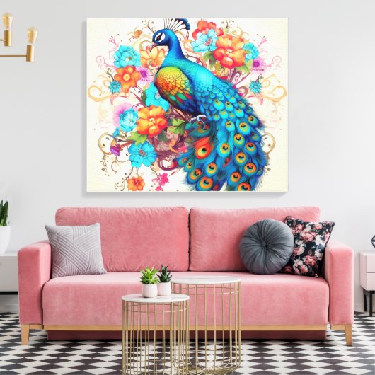 Afdrukken van verrekend Canvas (Insitu (Woonkamer))