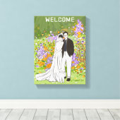 Afdrukken van verrekend Canvas (Insitu (Houten vloer))