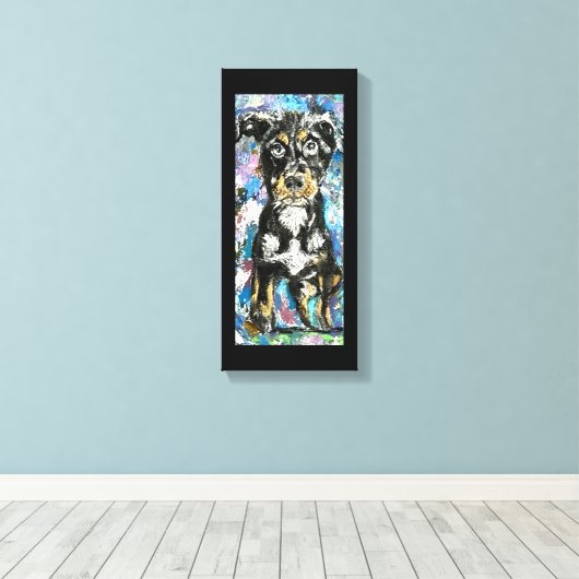 Afdrukken van verrekend Canvas (Insitu (Houten vloer))