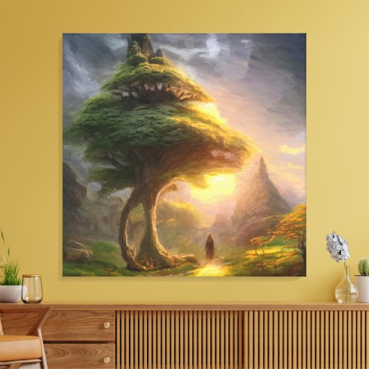 Afdrukken van verrekend Canvas (Insitu (Woonkamer))