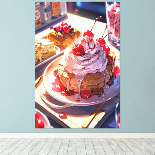 Afdrukken van verrekend Canvas (Insitu (Houten vloer))