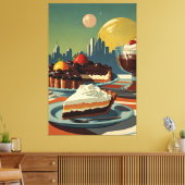 Afdrukken van verrekend Canvas (Insitu (Woonkamer))