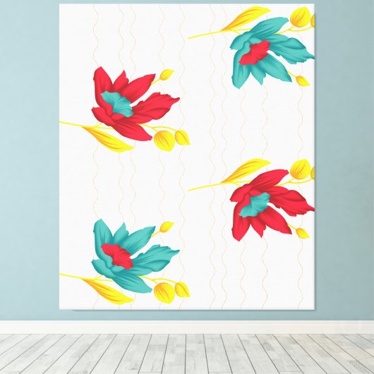 Afdrukken van verrekend Canvas (Insitu (Houten vloer))