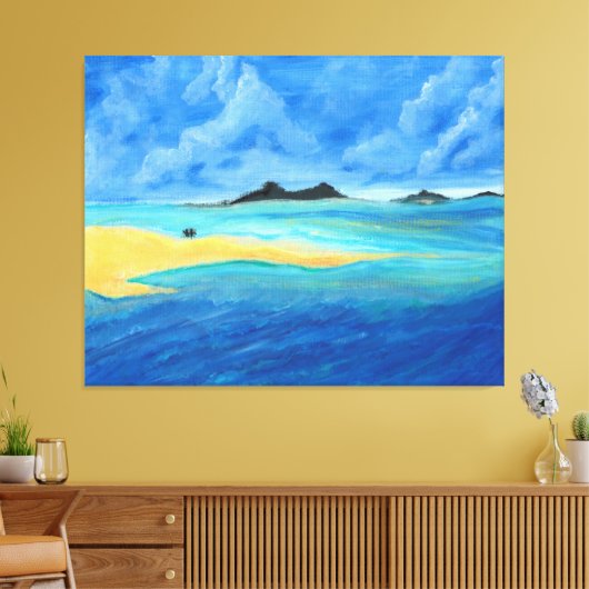 Afdrukken van verrekend Canvas (Insitu (Woonkamer))