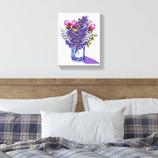 Afdrukken van verrekend Canvas (Insitu (Slaapkamer))