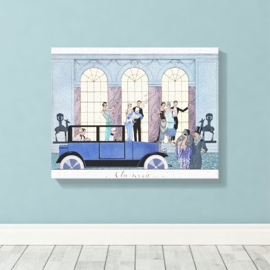 Afdrukken van verrekend Canvas (Insitu (Houten vloer))