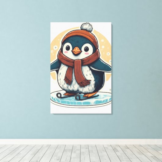 Afdrukken van verrekend Canvas (Insitu (Houten vloer))