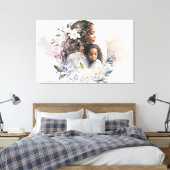 Afdrukken van verrekend Canvas (Insitu (Slaapkamer))