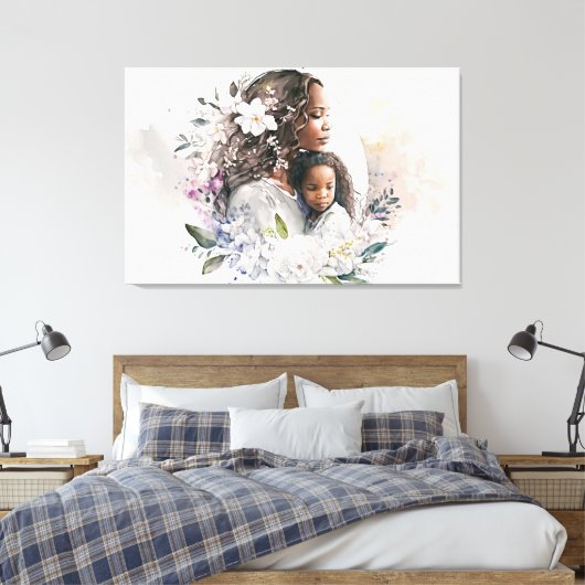 Afdrukken van verrekend Canvas (Insitu (Slaapkamer))