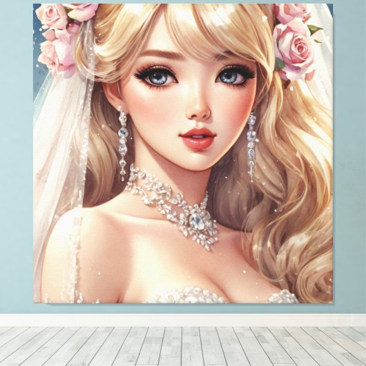 Afdrukken van verrekend Canvas (Insitu (Houten vloer))