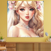 Afdrukken van verrekend Canvas (Insitu (Woonkamer))