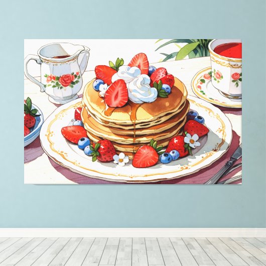 Afdrukken van verrekend Canvas (Insitu (Houten vloer))