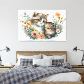 Afdrukken van verrekend Canvas (Insitu (Slaapkamer))