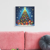 Afdrukken van verrekend Canvas (Insitu (Woonkamer))